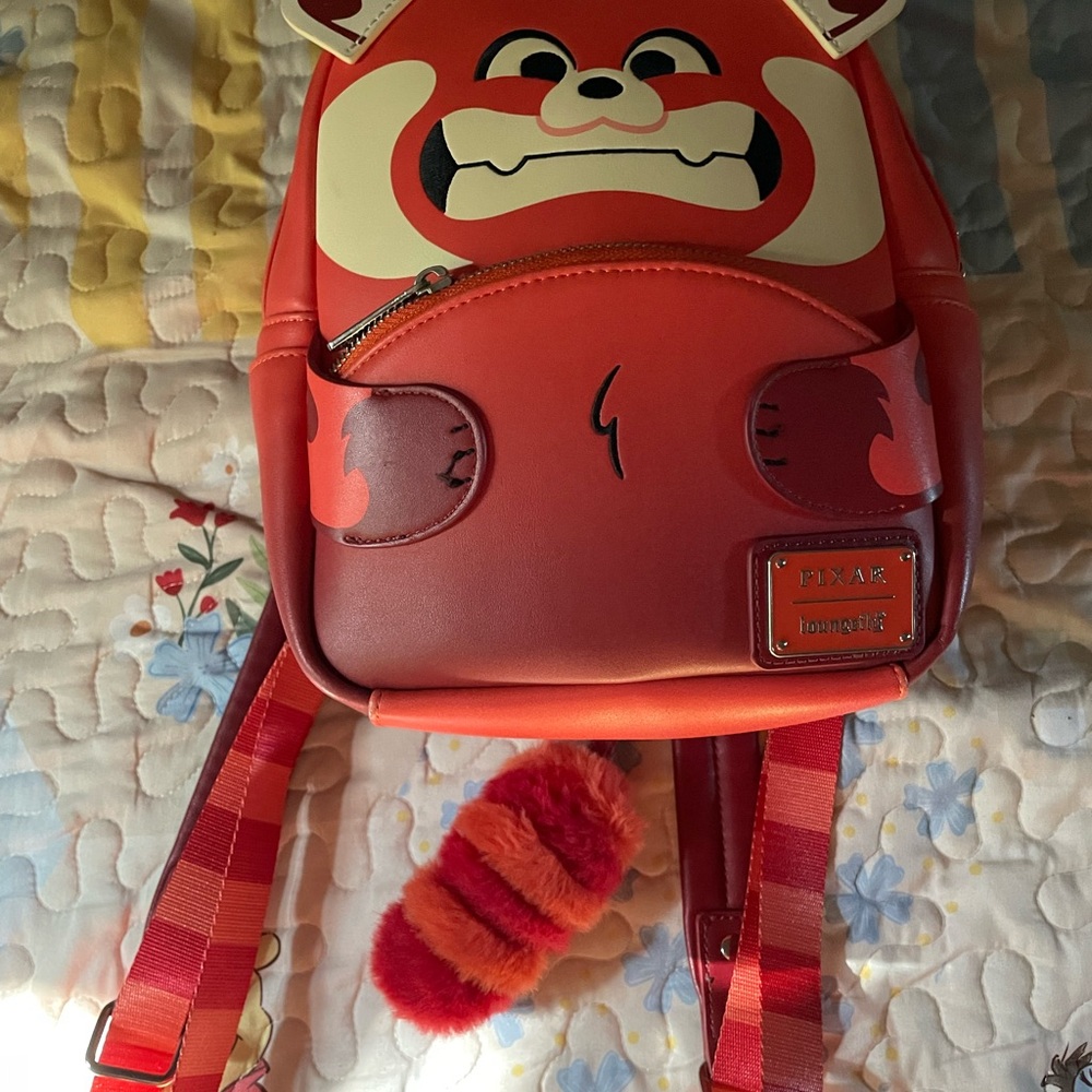 Loungefly Pixar Red Panda mini Backpack